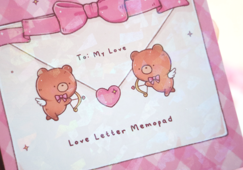 Love Letter Memo Pad – Milkybon
