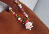Strawberry Bag Charm