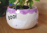 Purple Ghostie Planter Pot