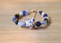 Blue Kitsune Bracelet