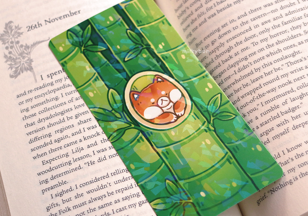 Bamboo Forest Shibe Bookmark