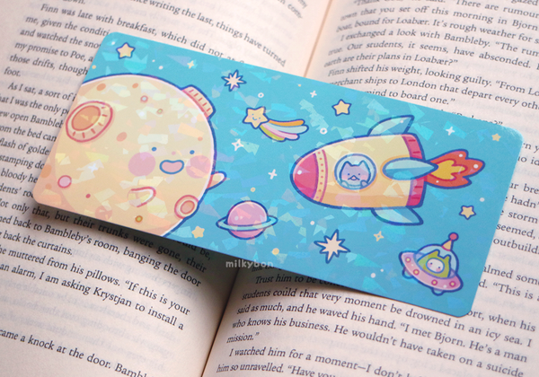 Space Visit Bookmark