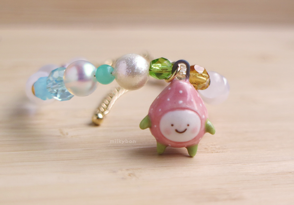 Rainbow Strawberry Bracelet