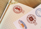 A6 Postal Stamp Washi Stickers