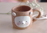 Mini Cocoa Bear Mug Ornament