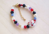 Kitsune Bracelet (blue)
