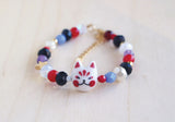 Kitsune Bracelet (blue)