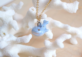 Starry Whale Shark Ceramic Necklace