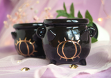 Mini Kitty Cauldron Planter Pot
