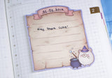 Wizard Bear Memo Pad