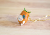 Tangerine Potling Necklace