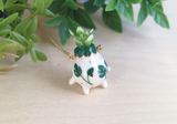 Monstera Potling Necklace