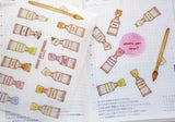 Beary Paint Set Washi Sticker Sheet