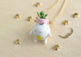 Pink Star Potling Necklace