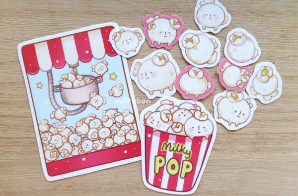 Popcornling Sticker Set