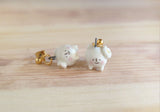 Popcornling Ceramic Earrings