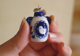 Duck Porcelain Vase Magnet