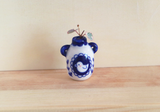 Duck Porcelain Vase Magnet