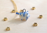 Porcelain Tiger Necklace