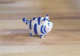 Porcelain Tiger Figurine
