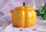 Pumpkin Bear Lidded Jar