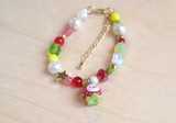 Ceramic Strawberry Bracelet