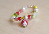 Ceramic Strawberry Bracelet