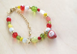 Red Strawberry Bracelet
