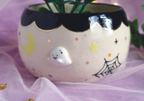 Halloween Gardener Pot