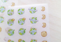 Weather Journaling Washi Sticker Sheet