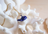 Starry Whale Ceramic Necklace